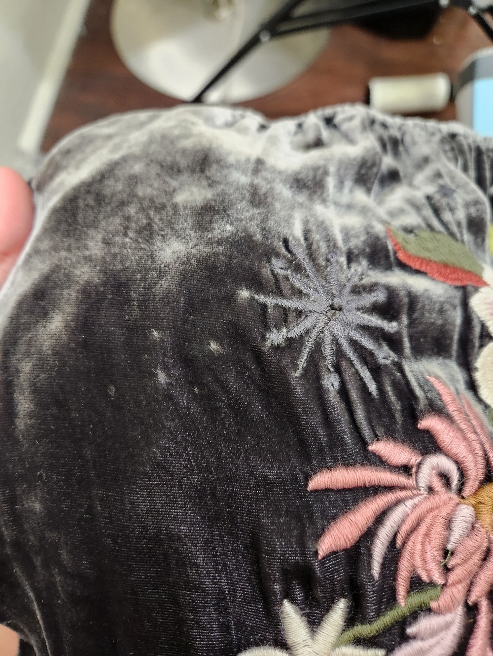 Johnny Was “Celestin” embroidered velvet top - Picture 15 of 15